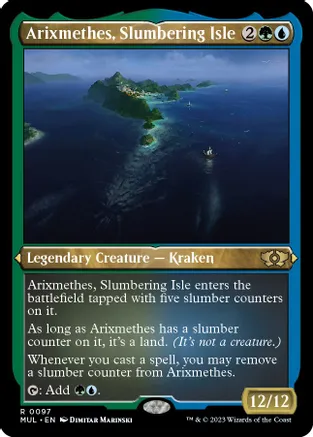 Arixmethes, Slumbering Isle (Etched)
